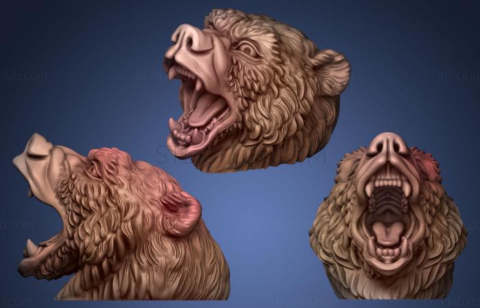 3D model Ursa Head (STL)